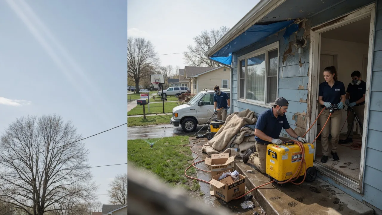 Basement Flood Cleanup in Reeves, LA near me